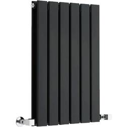 Milano Modern Black Double Designer Radiator â 635mm 420mm